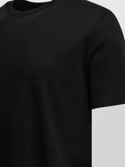 Herno Navy Blue Solid T-shirt