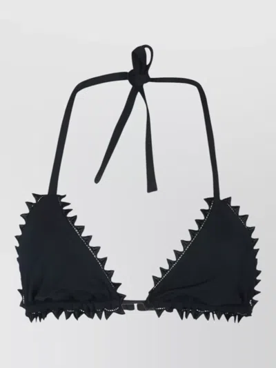 Jacquemus Triangle Bikini Top Le Haut De Maillot In Black