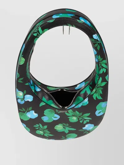 Coperni Flora Shoulder Bag Structured Oval Design