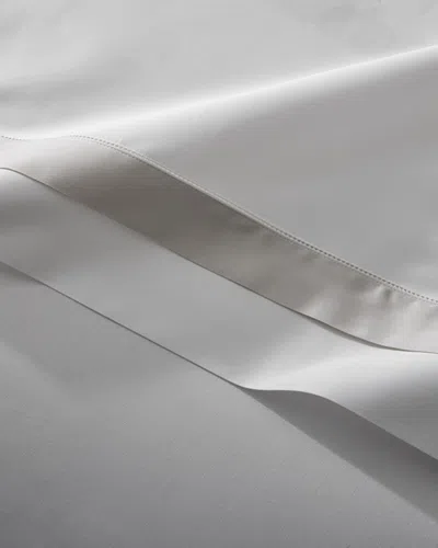 Matouk Ambrose King Flat Sheet In White