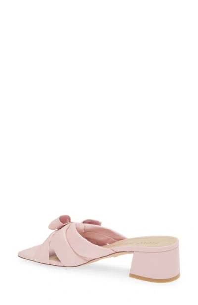 Stuart Weitzman Sofia Bow Sandal In Pink
