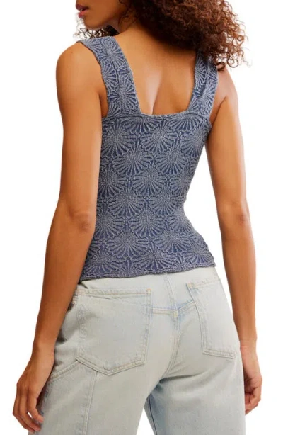 Free People Love Letter Floral Knit Camisole