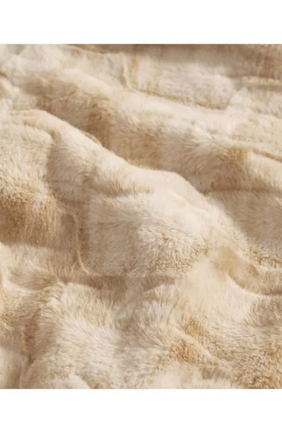 Nine West Print Embossed Oversize Blanket In Neutral