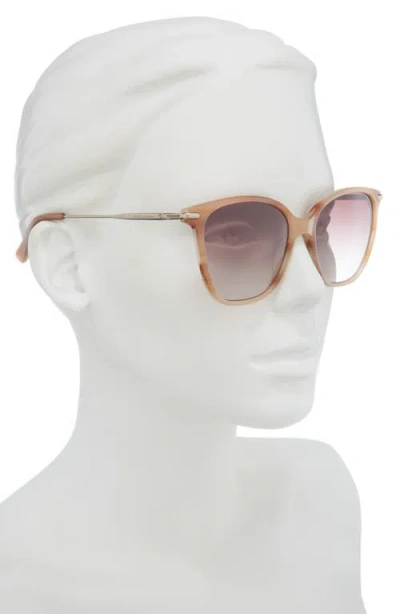 Longchamp 54mm Cat Eye Gradient Sunglasses In Pattern