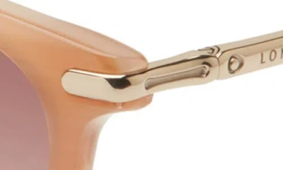 Longchamp 54mm Cat Eye Gradient Sunglasses In Pattern