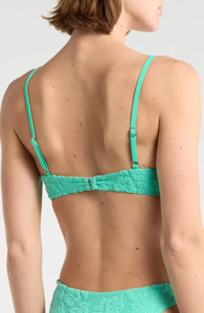 Dippin Daisys Solar Triangle Bikini Top In Green
