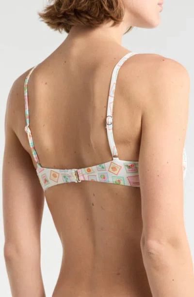 Dippin Daisys Solar Triangle Bikini Top In Multi