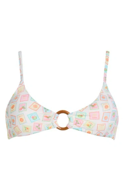 Dippin Daisys Solar Triangle Bikini Top In Multi