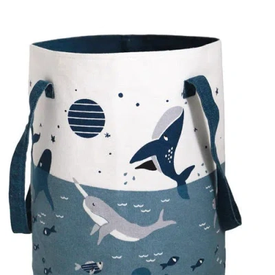Nattiot Storage Basket Little Deep Blue In Multi