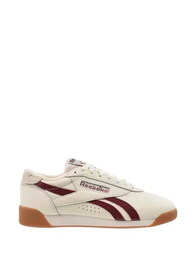 Reebok Womens  F/s Lo In Chalk/classic Burgundy/gum