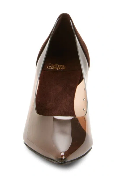 Jeffrey Campbell Graphix Pump In Blue