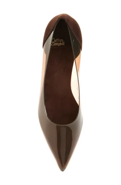 Jeffrey Campbell Graphix Pump In Blue