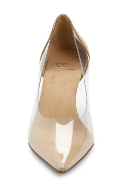 Jeffrey Campbell Graphix Pointed Toe Pump In Neutral
