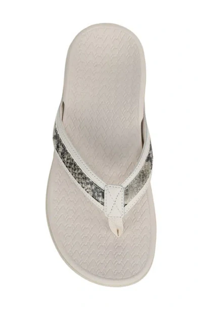 Vionic Tide 2.0 Flip Flop In White