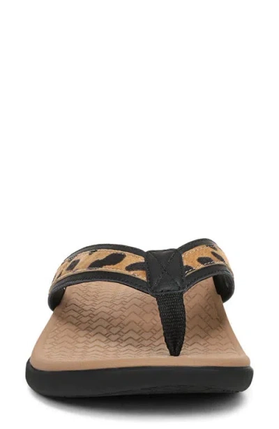 Vionic Tide 2.0 Flip Flop In Brown