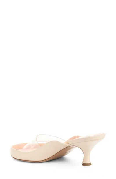 Chloé Junie Kitten Heel Mule In White