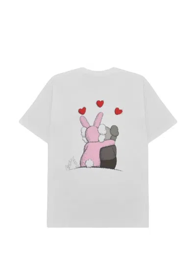 Kaws Graphic T-shirt In White