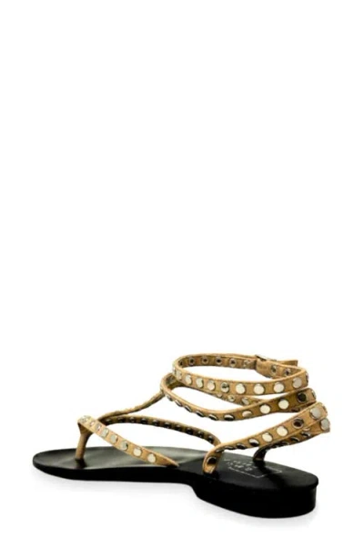 Shushop Bibi Ankle Strap Sandal In Neutral