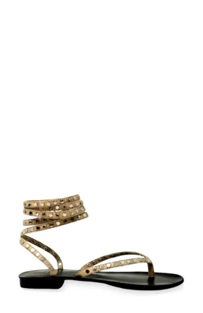 Shushop Bibi Ankle Strap Sandal In Neutral