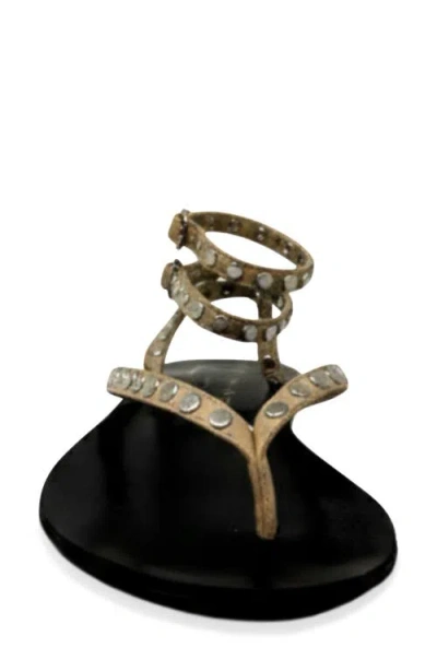 Shushop Bibi Ankle Strap Sandal In Neutral