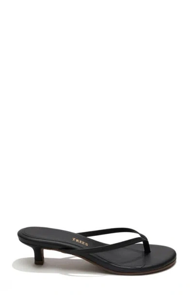 Tkees Julia Kitten Heel Flip Flop In Black