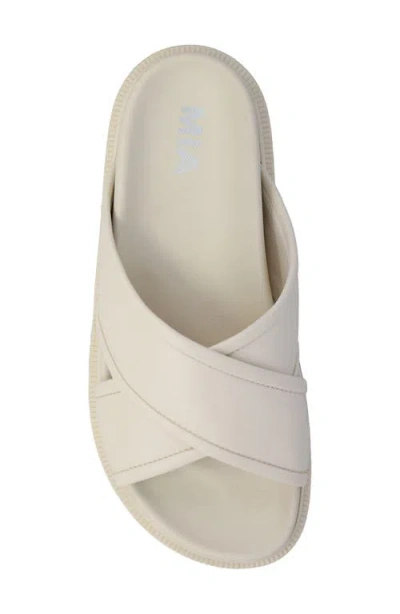 Mia Teresa Platform Sandal In White