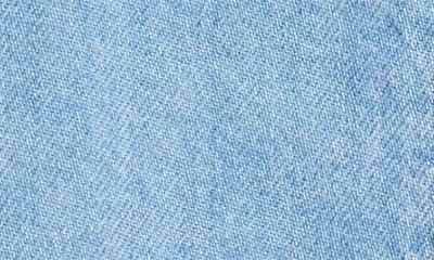 Madewell Airy Denim Halter Shell Top Clean Soft Sky In Blue