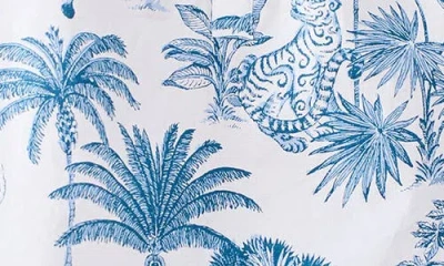 Printfresh Back To Bed Short Pajamas In Blue