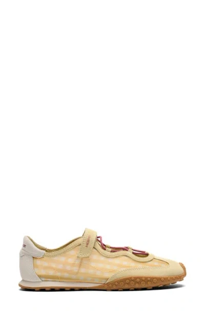 Hoff Bridge Vichy Sneaker In Yellow