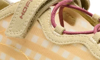 Hoff Bridge Vichy Sneaker In Yellow