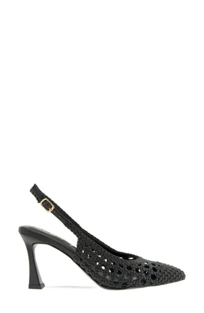 Bcbg Issa Slingback Pointed Toe Pump In Black