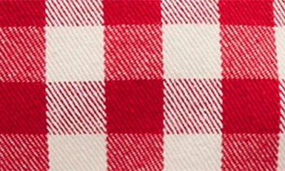 Mini Boden Kids' Gingham Canvas Chore Jacket In Multi