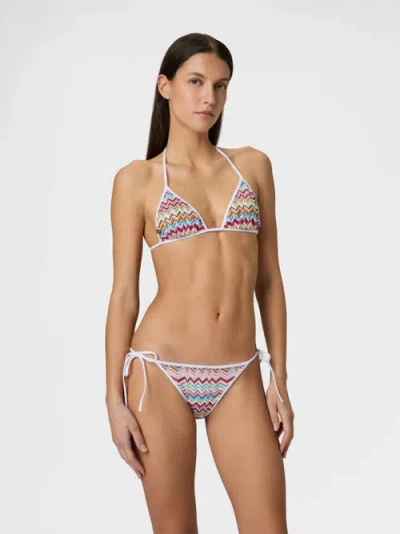Missoni Bikini In Printed Stretch Fabric In Multi