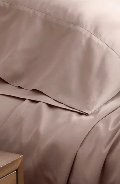 Boll & Branch Organic Signature Hemmed Pillowcase Set In Dusty Rose