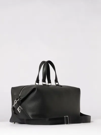 Fendi Lui 45 Leather Tote Bag 21 Cm X 45 Cm X 22 Cm For Men In Black