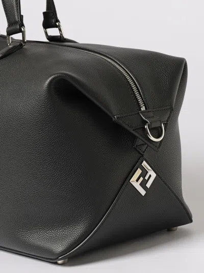 Fendi Lui 45 Leather Tote Bag 21 Cm X 45 Cm X 22 Cm For Men In Black