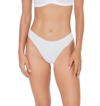 Huit Coton Bio Bikini In White