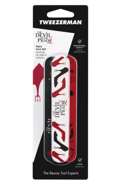Tweezerman The Devil Wears Prada 2 Nail File Set In Multi