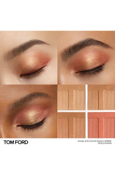 Tom Ford Soleil Eye Color Quad Lumiere Eyeshadow In Transparent