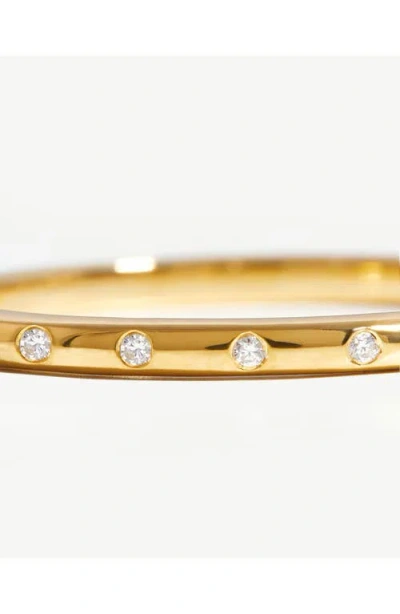Missoma Solar Studded Stacking Ring In Gold