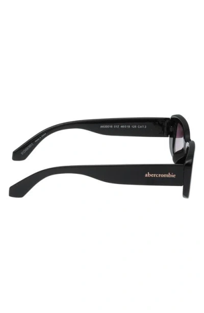 Abercrombie Kids Kids' Gradient Rectangular Sunglasses In Black