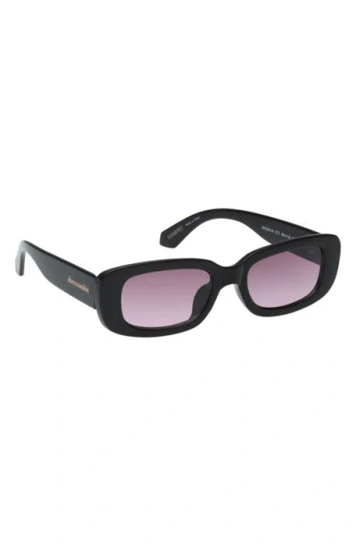 Abercrombie Kids Kids' Gradient Rectangular Sunglasses In Black