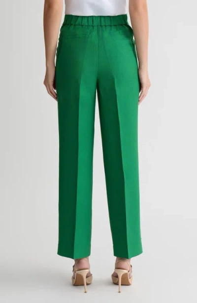 Kasper The Audrey Pull-on Straight Leg Pants In Multi