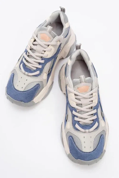 Prologue Shoes Loretta Platform Sneakers In Multi