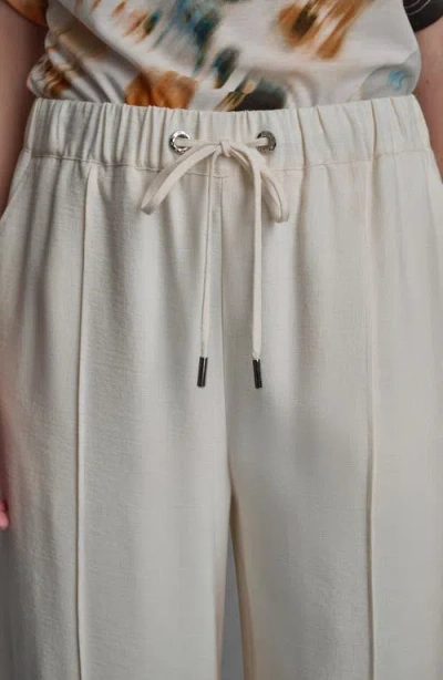 Dkny Drawstring Pants In White