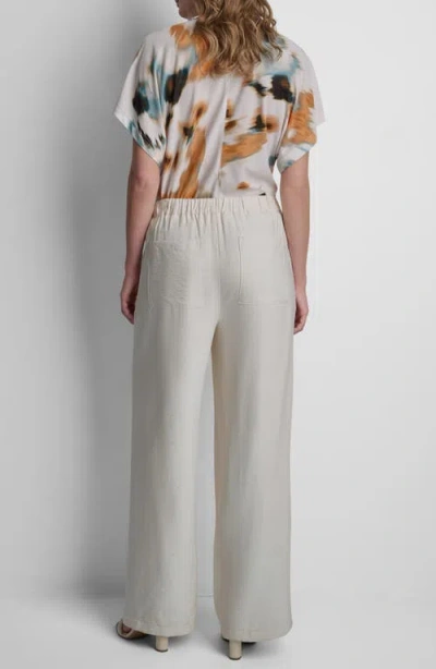 Dkny Drawstring Pants In White