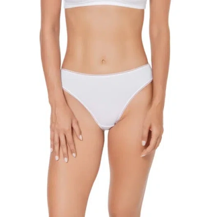 Huit Coton Bio Bikini In White