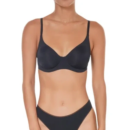 Huit Coton Bio Underwire Bra In Black
