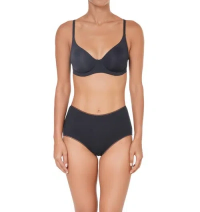 Huit Coton Bio Underwire Bra In Black