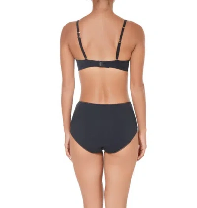 Huit Coton Bio Underwire Bra In Black